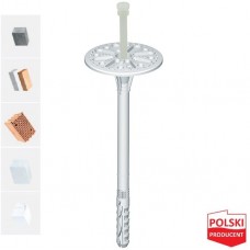 Πλαστικά βύσματα αγκύρωσης θερμομονωτικών πλακών 10x120mm LTX10120